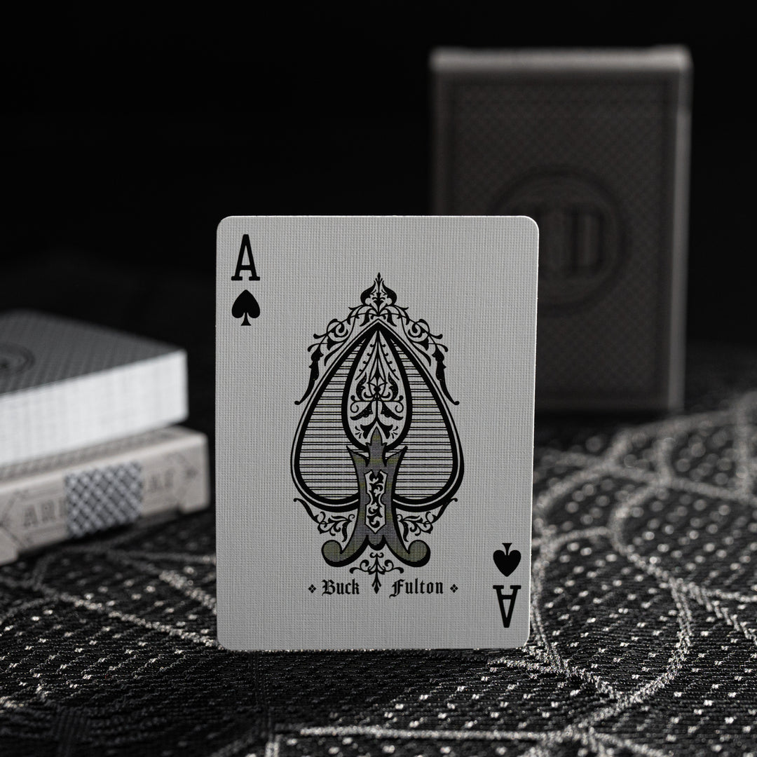 Smoke & Mirrors Anniversary Edition Playing Cards (Carbon)