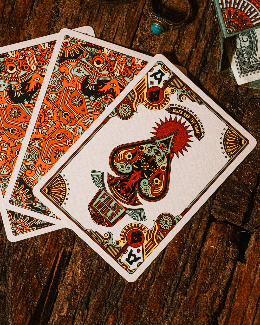 False Idols Playing Cards - Joker &amp; The Thief