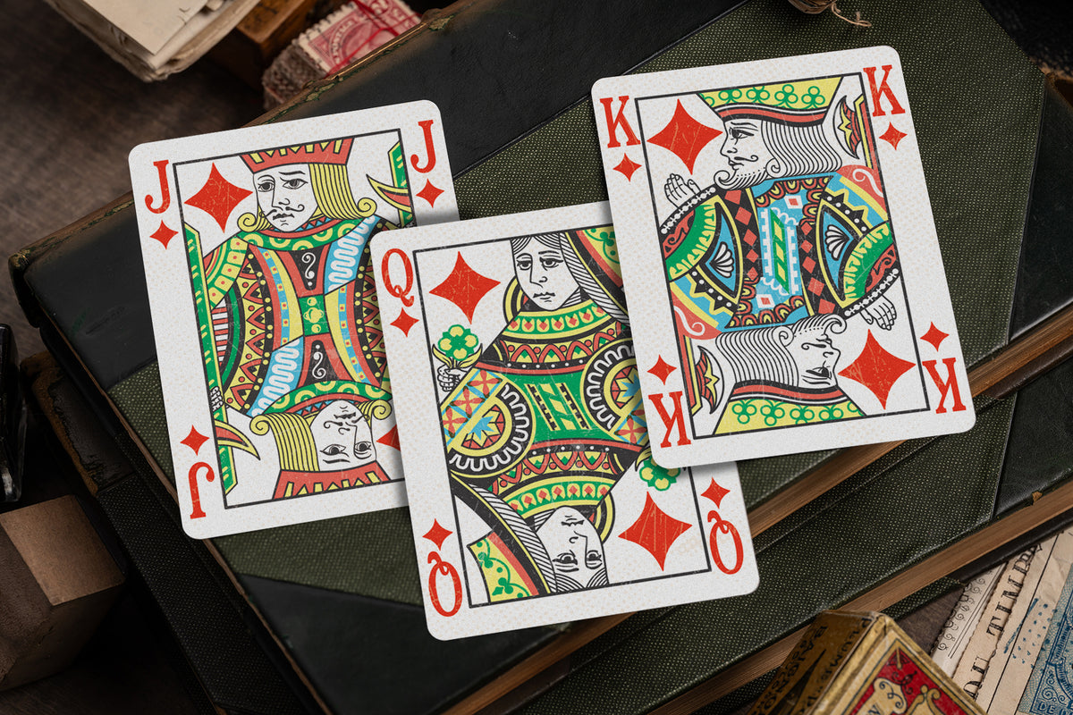 Tiger vs Snake Playing Cards - A.Haines