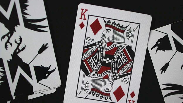 Strangers Playing Cards (Black) - Daniel Madison