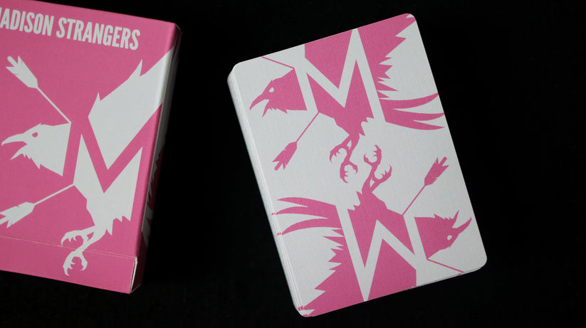 Strangers Playing Cards (Pink) - Daniel Madison