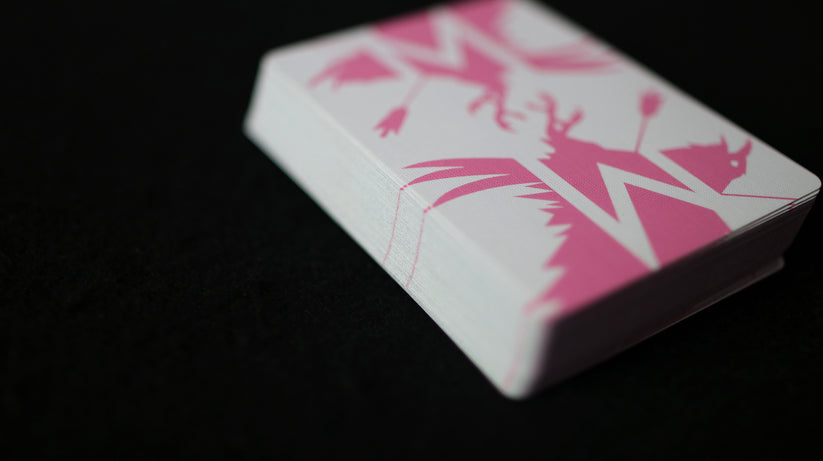 Strangers Playing Cards (Pink) - Daniel Madison