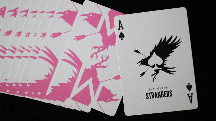 Strangers Playing Cards (Pink) - Daniel Madison