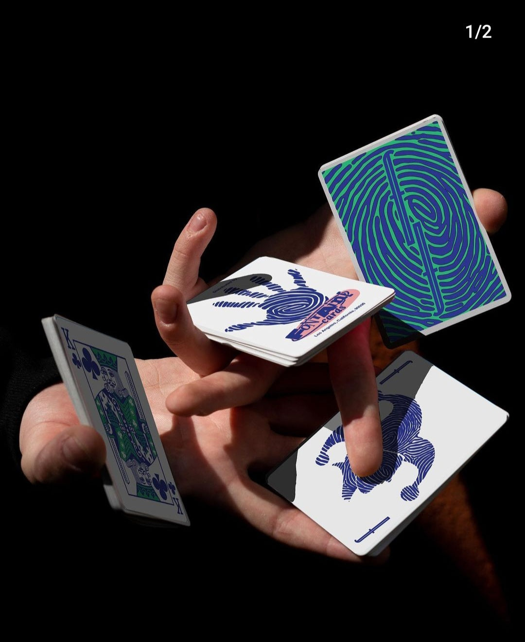Fontaine Thumbprint Playing Cards