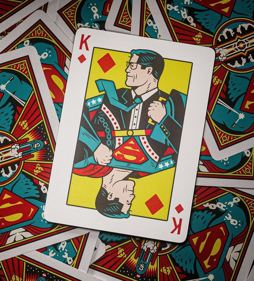 Superman Playing Cards - Theory 11