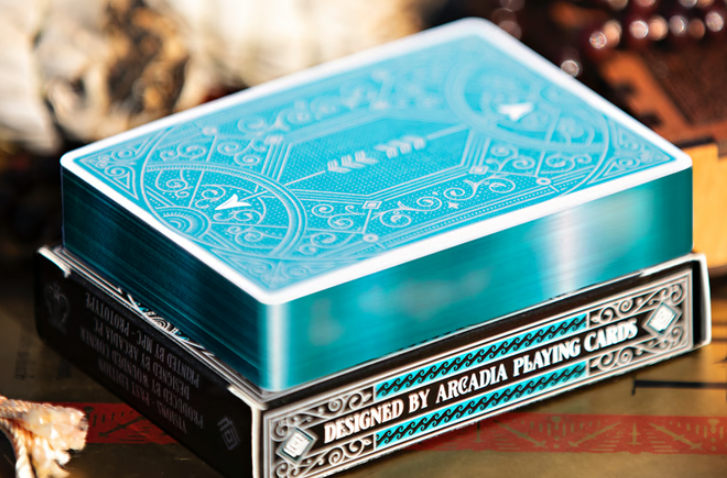 GILDED (Teal) Visions Playing Cards - Edition of 250