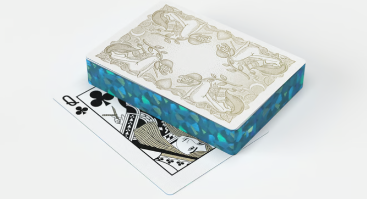 Blue GILDED Innocence (Gold Foil Edition) Playing Cards - Edition of 200