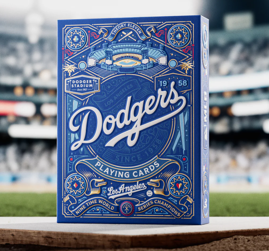 Dodgers Playing Cards - Theory 11