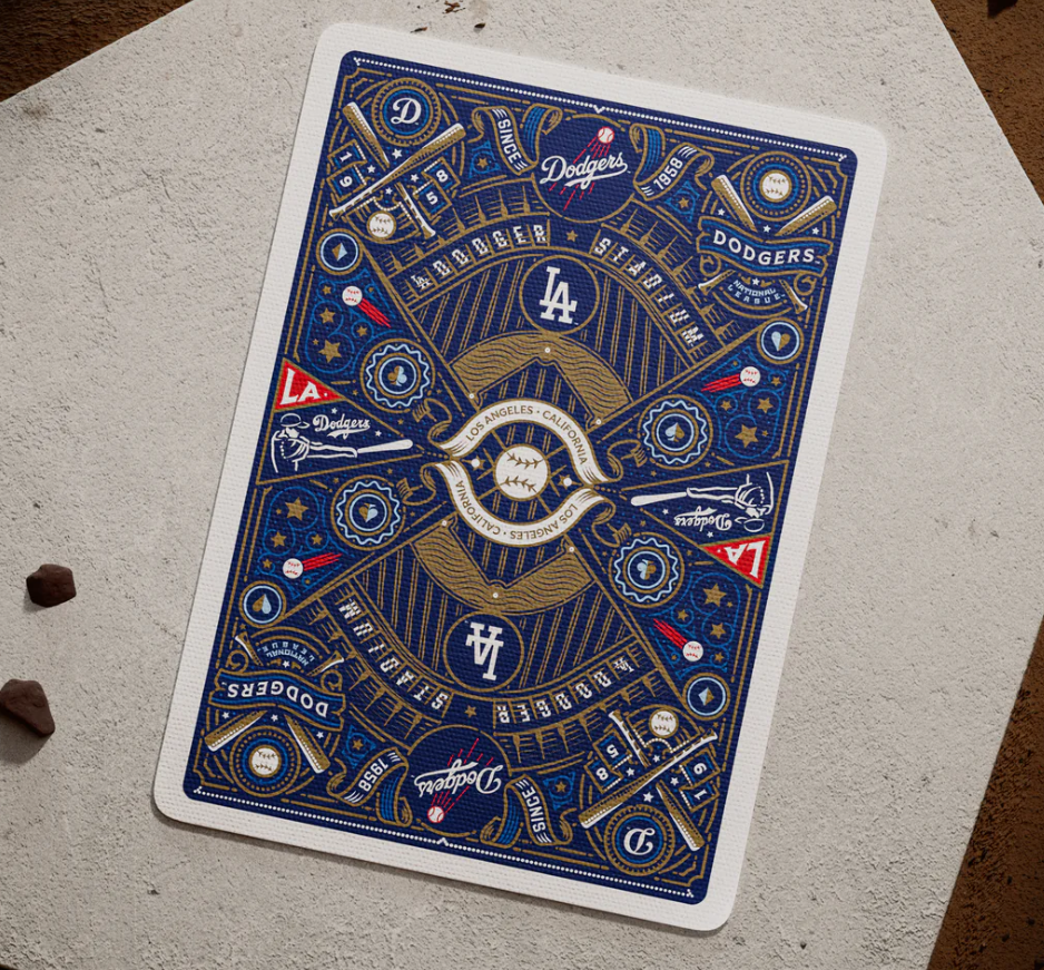 Dodgers Playing Cards - Theory 11