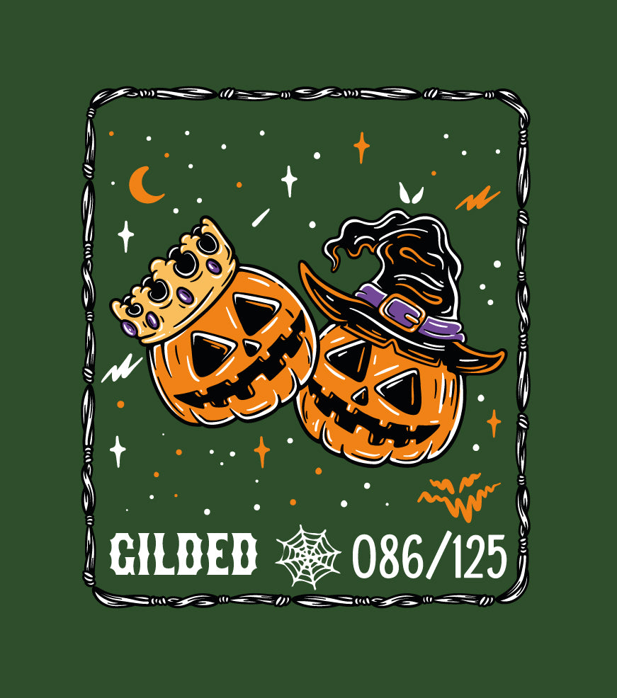 Halloween Tales Gilded Holographic Green (Edition of 75) - Good Pals