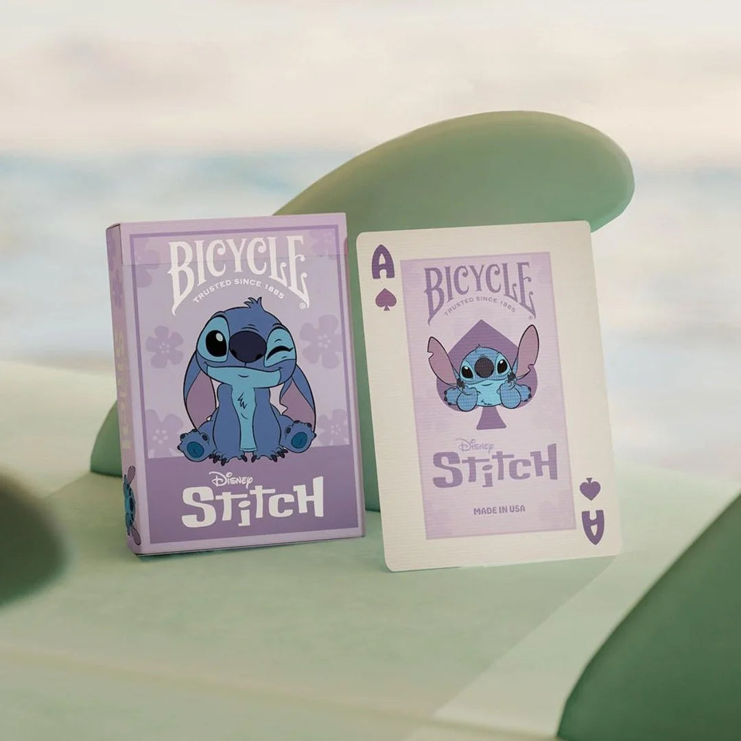Bicycle Disney Stitch Playing Cards (Purple)