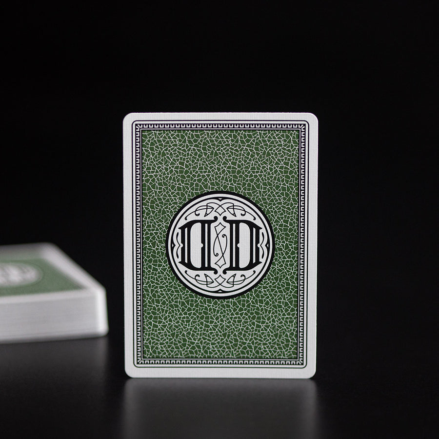 Smoke & Mirrors 15th Anniversary Playing Cards - Green Edition
