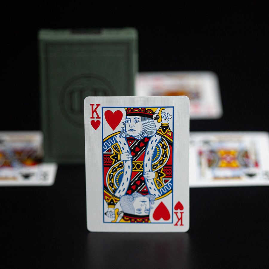 Smoke & Mirrors 15th Anniversary Playing Cards - Green Edition