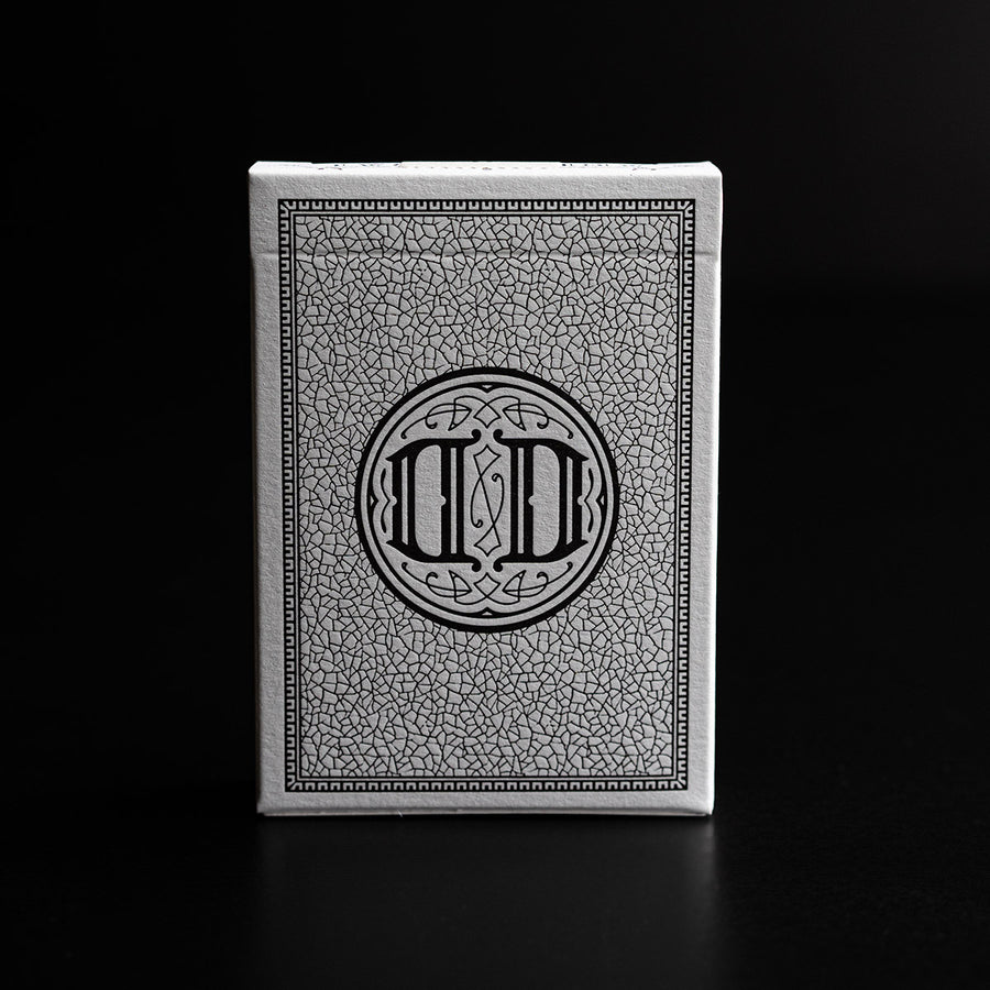 Smoke &amp; Mirrors 15th Anniversary Playing Cards - Black / White