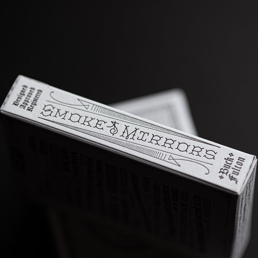 Smoke & Mirrors 15th Anniversary Playing Cards - Black / White