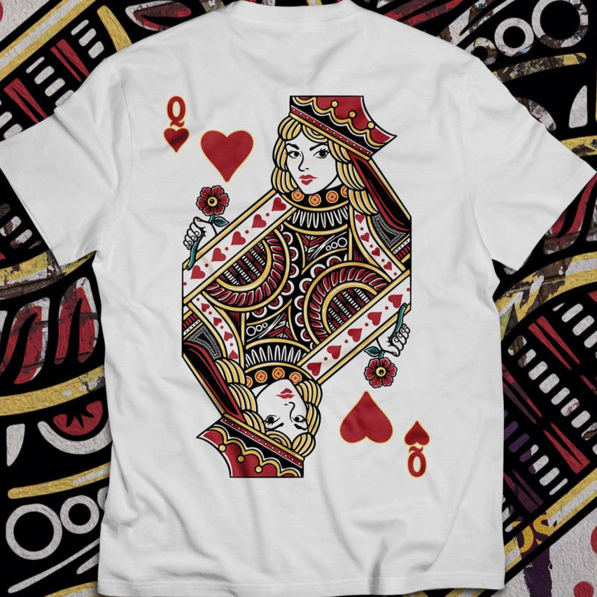 Queen of Hearts Graphic T-Shirt - Created by Good Pals