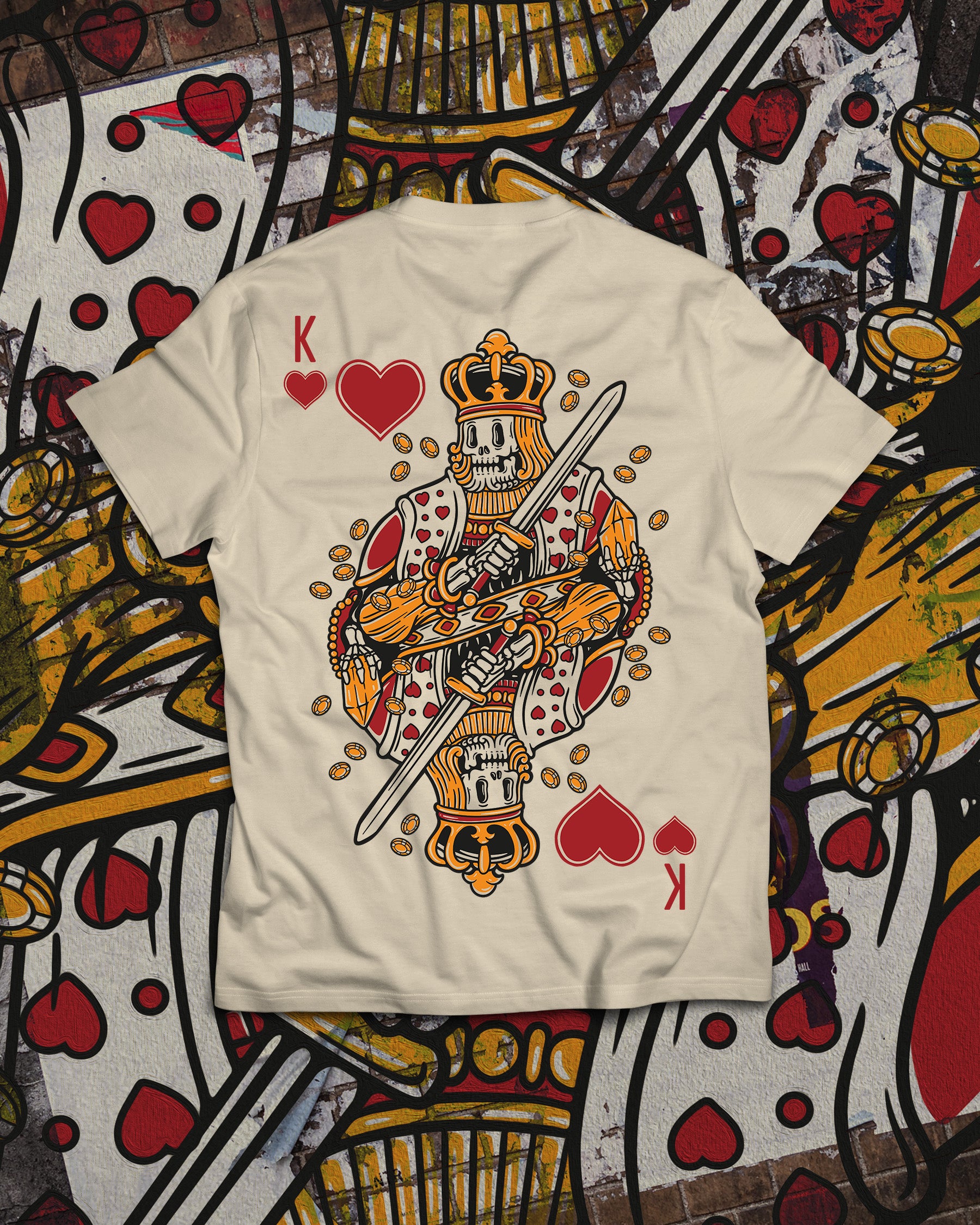 King of Hearts T-Shirt by Good Pals - Premium Cotton Tee