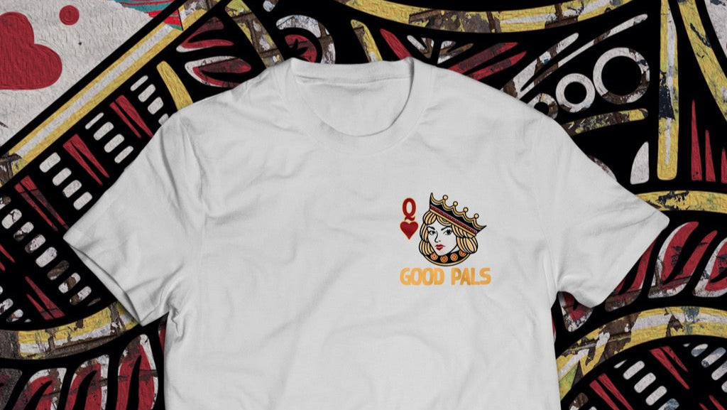 Queen of Hearts Graphic T-Shirt - Created by Good Pals
