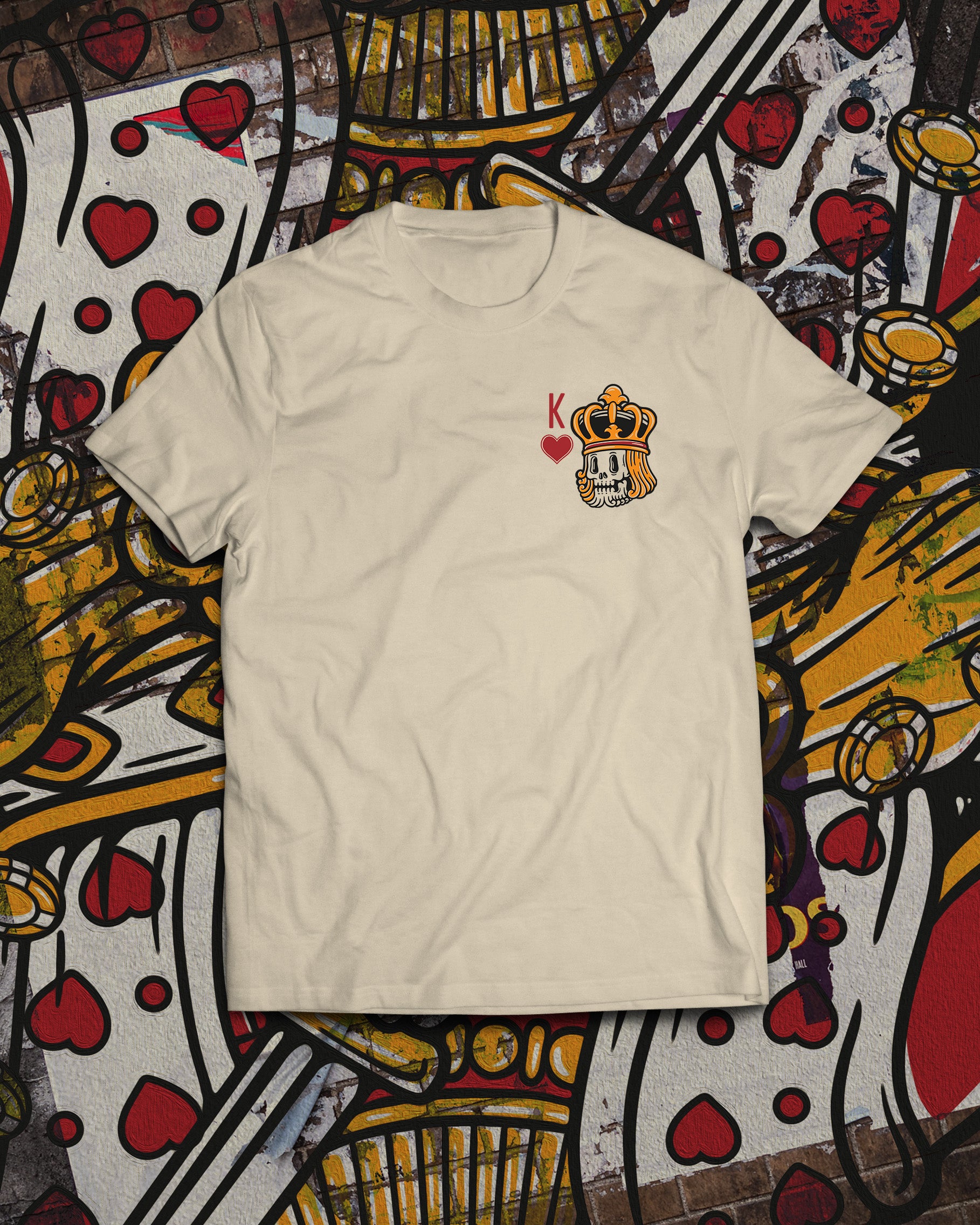 King of Hearts T-Shirt by Good Pals - Premium Cotton Tee