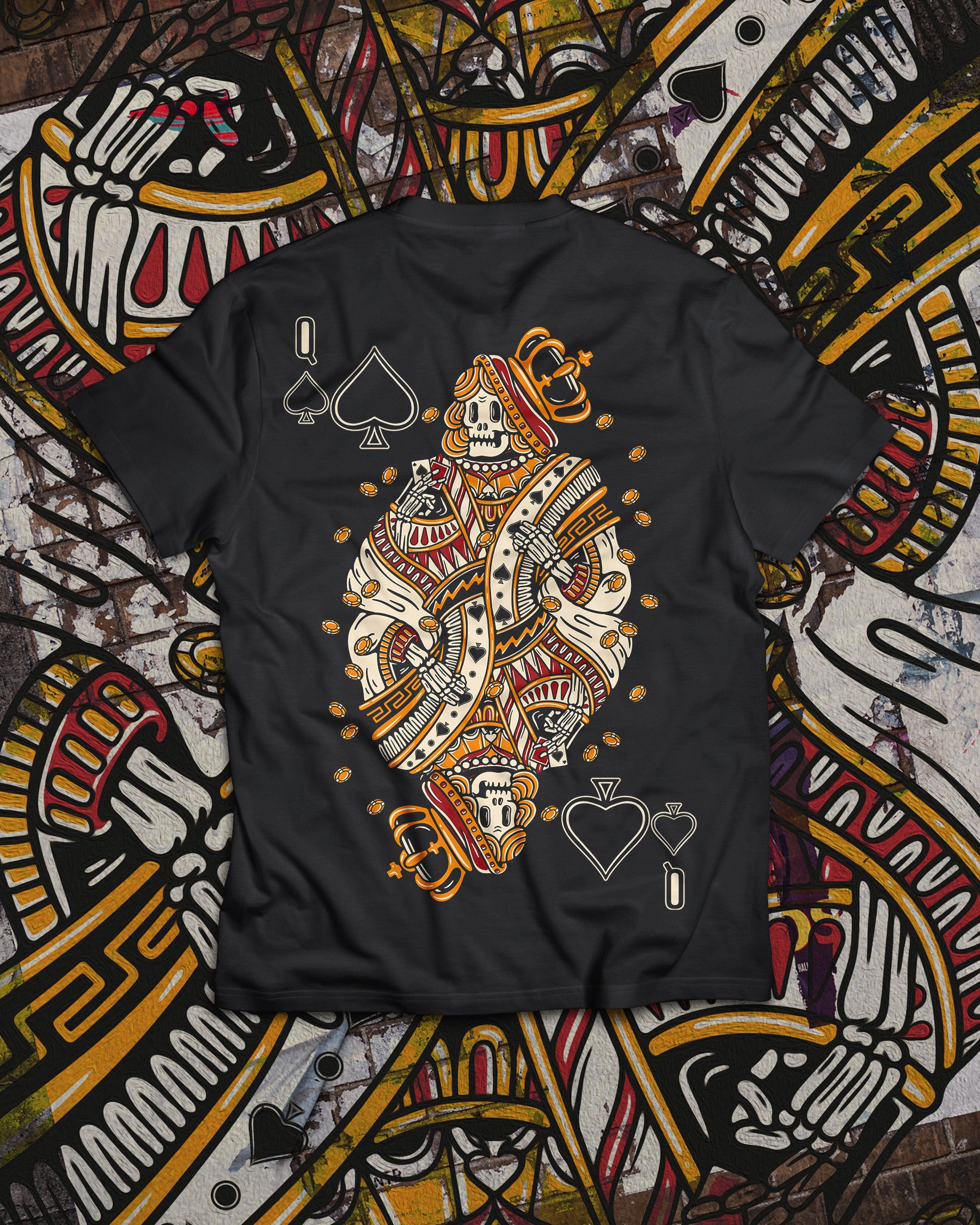 Queen of Spades T-Shirt by Good Pals - Premium Cotton Tee