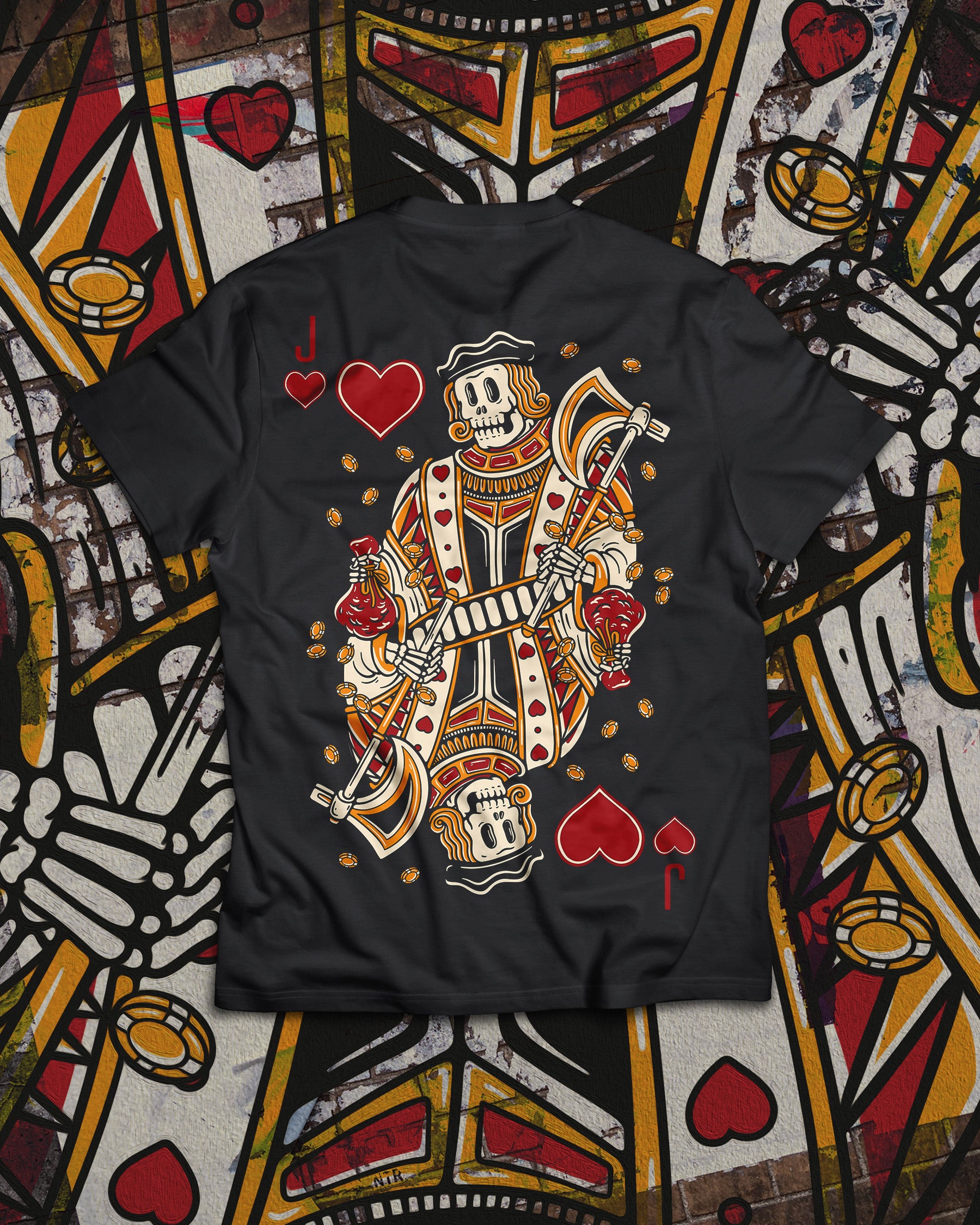 Jack of Hearts T-Shirt by Good Pals - Premium Cotton Tee