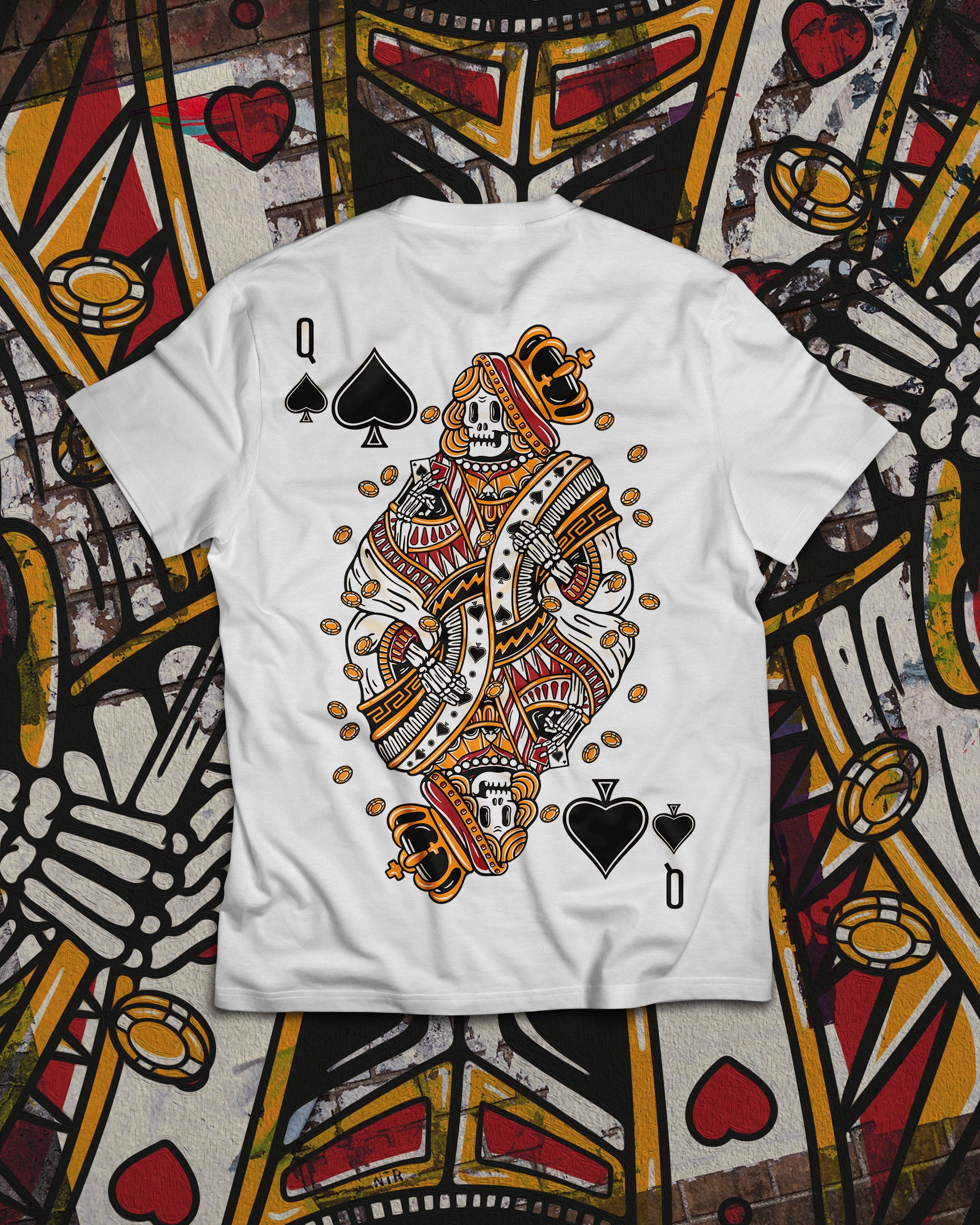 Queen of Spades T-Shirt by Good Pals - Premium Cotton Tee