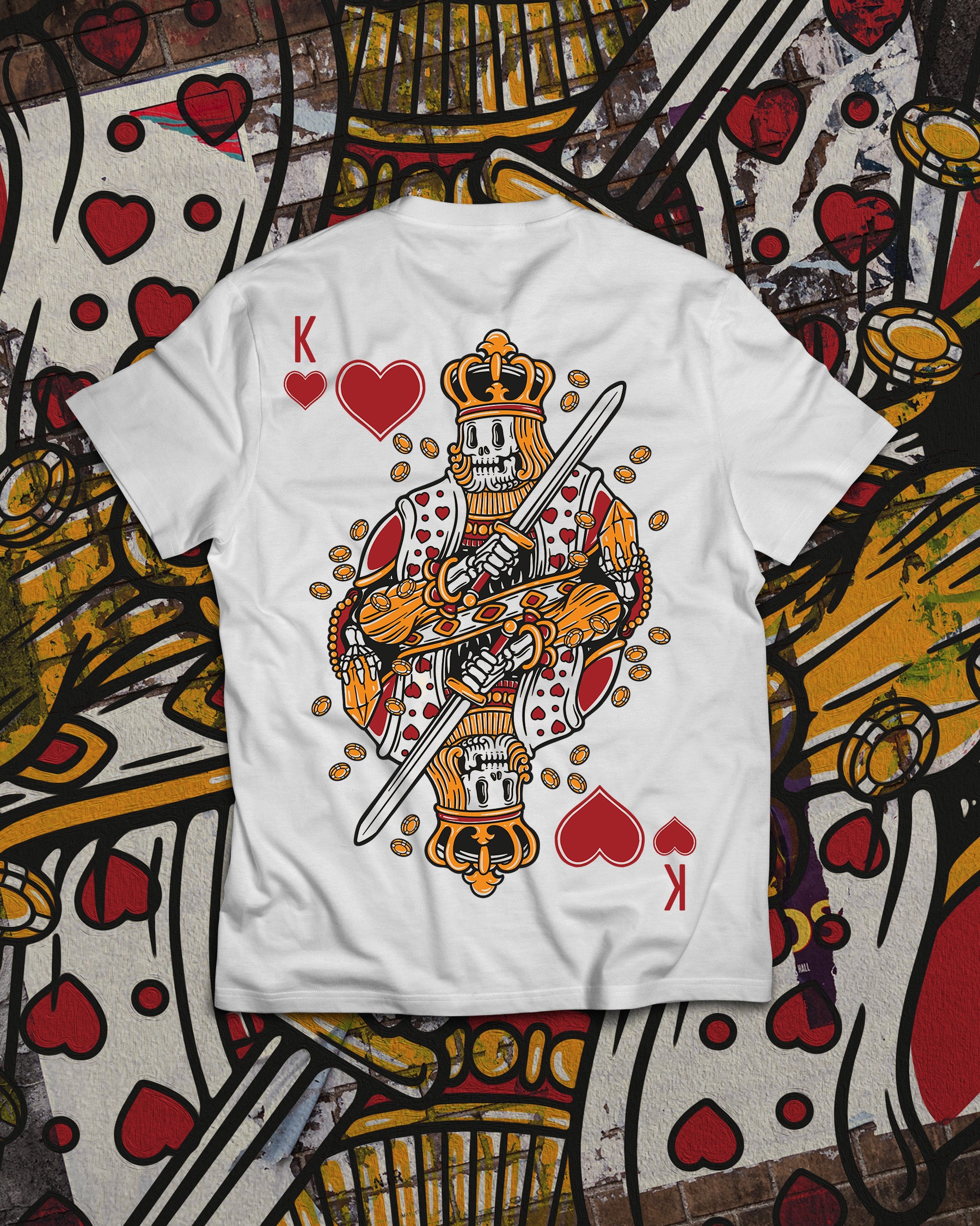 King of Hearts T-Shirt by Good Pals - Premium Cotton Tee