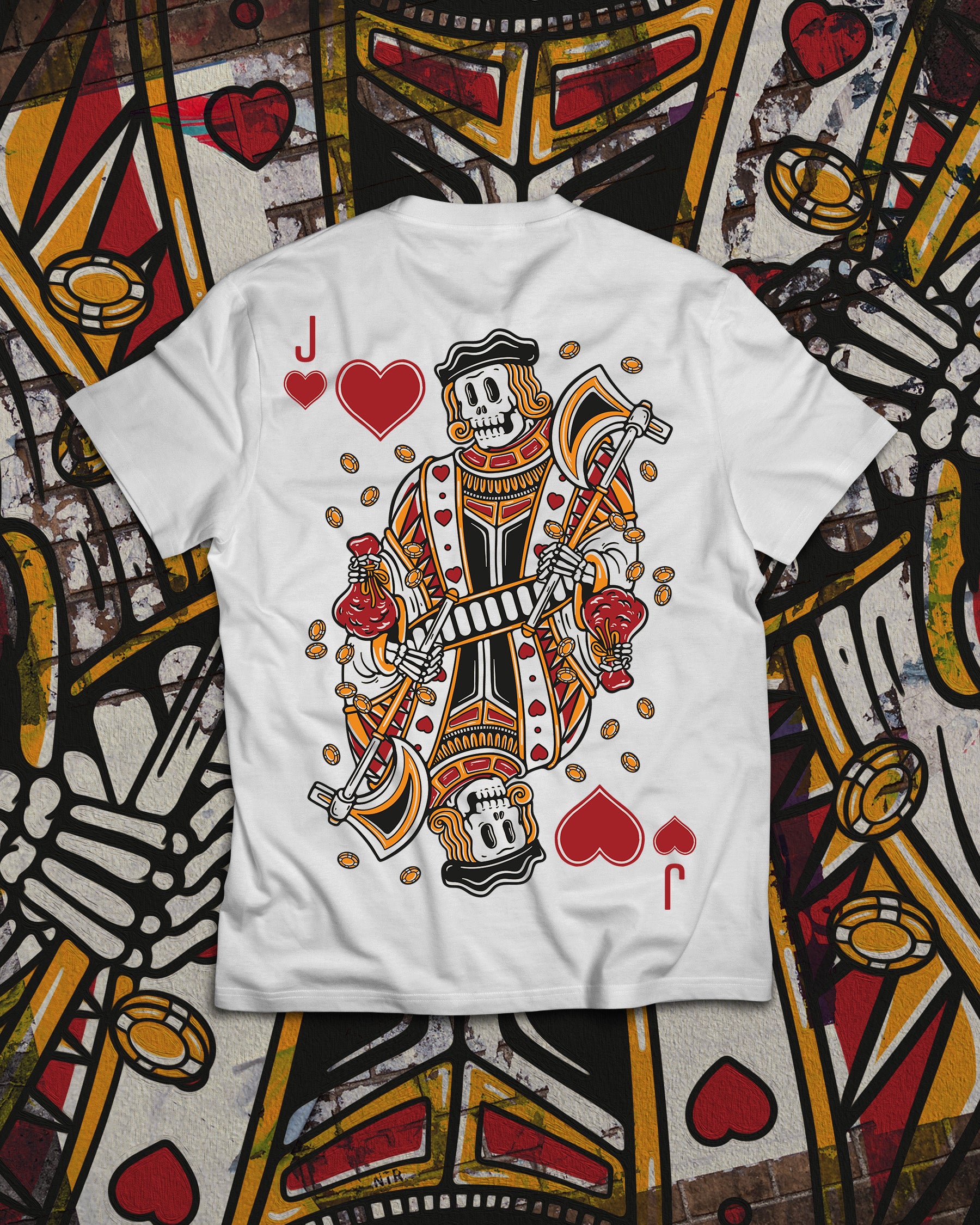 Jack of Hearts T-Shirt by Good Pals - Premium Cotton Tee