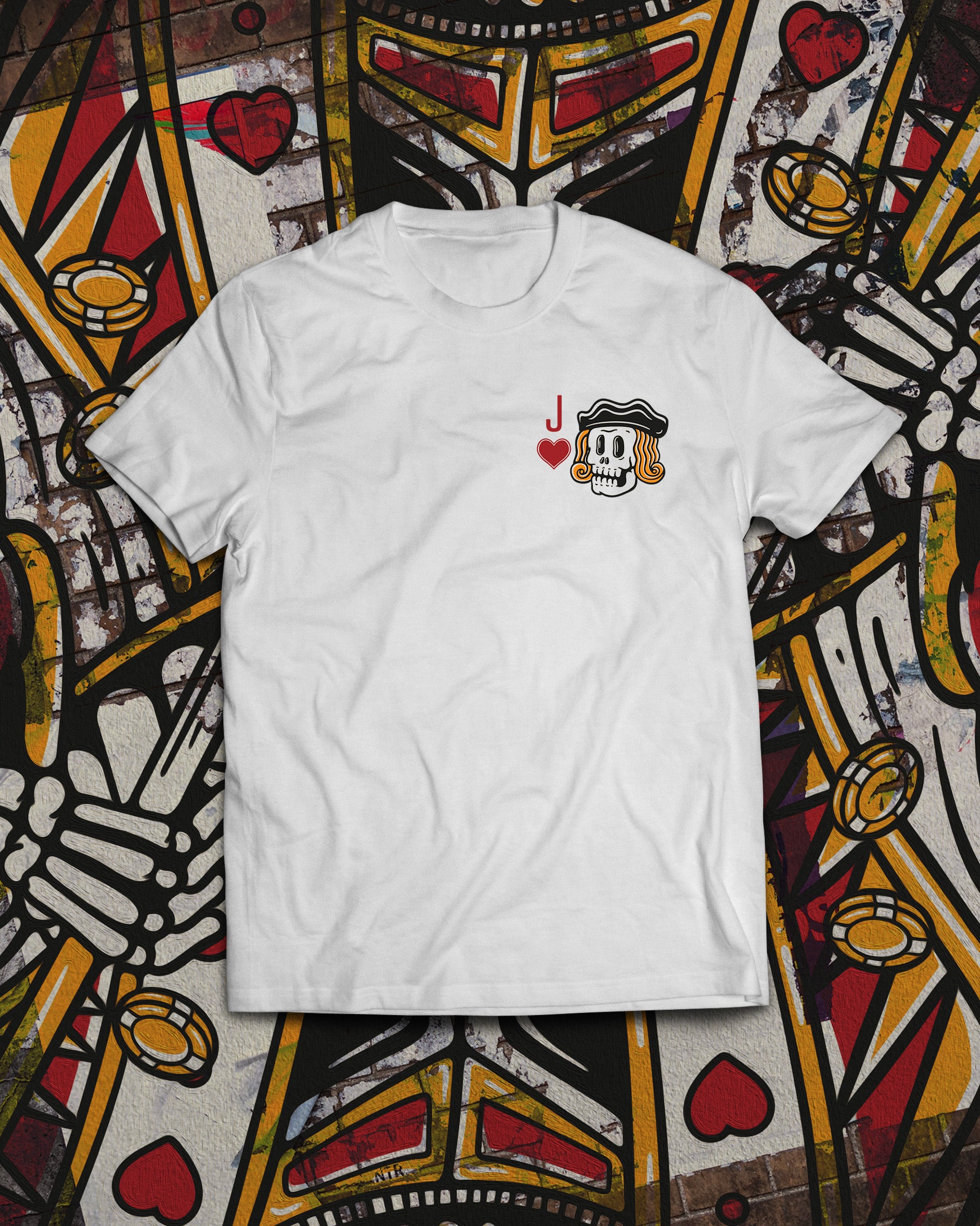 Jack of Hearts T-Shirt by Good Pals - Premium Cotton Tee