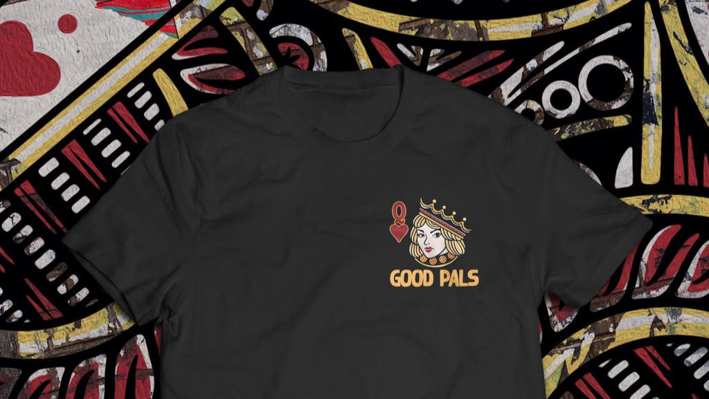 Queen of Hearts Graphic T-Shirt - Created by Good Pals