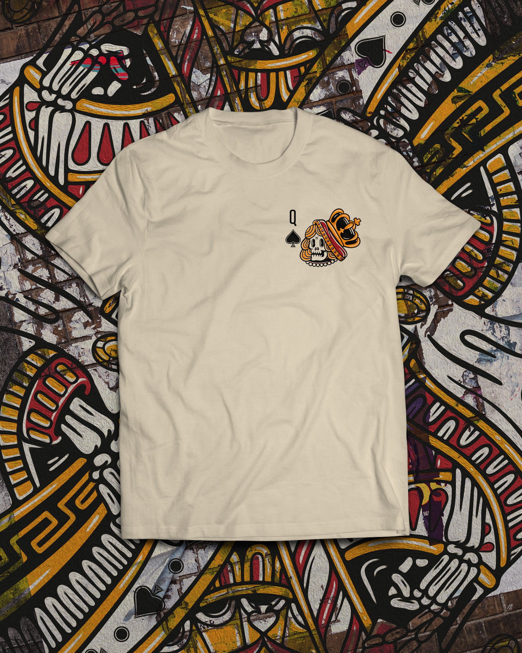 Queen of Spades T-Shirt by Good Pals - Premium Cotton Tee