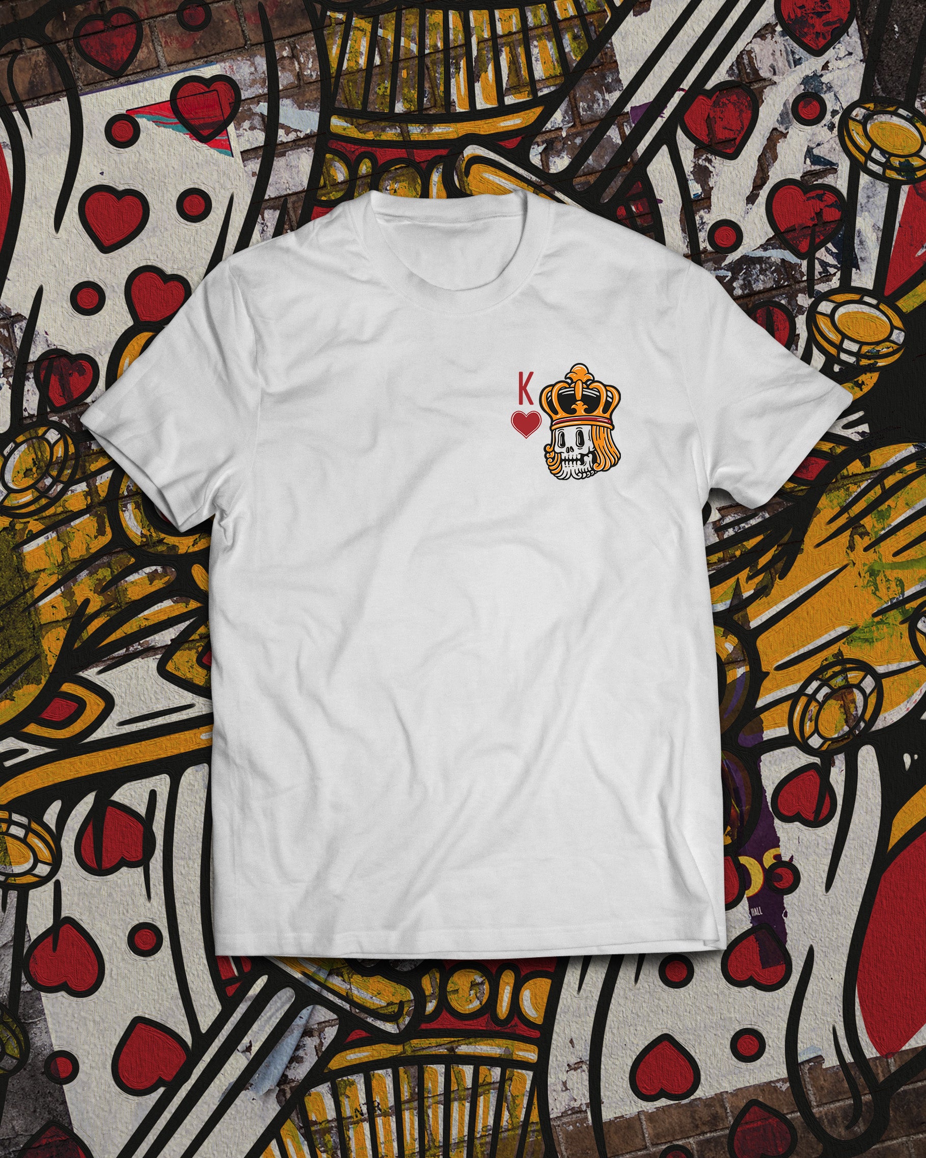 King of Hearts T-Shirt by Good Pals - Premium Cotton Tee