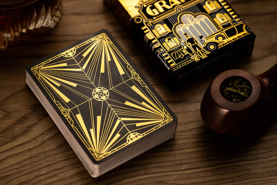 The Grand (Golden Glamour) Playing Cards - Riffle Shuffle