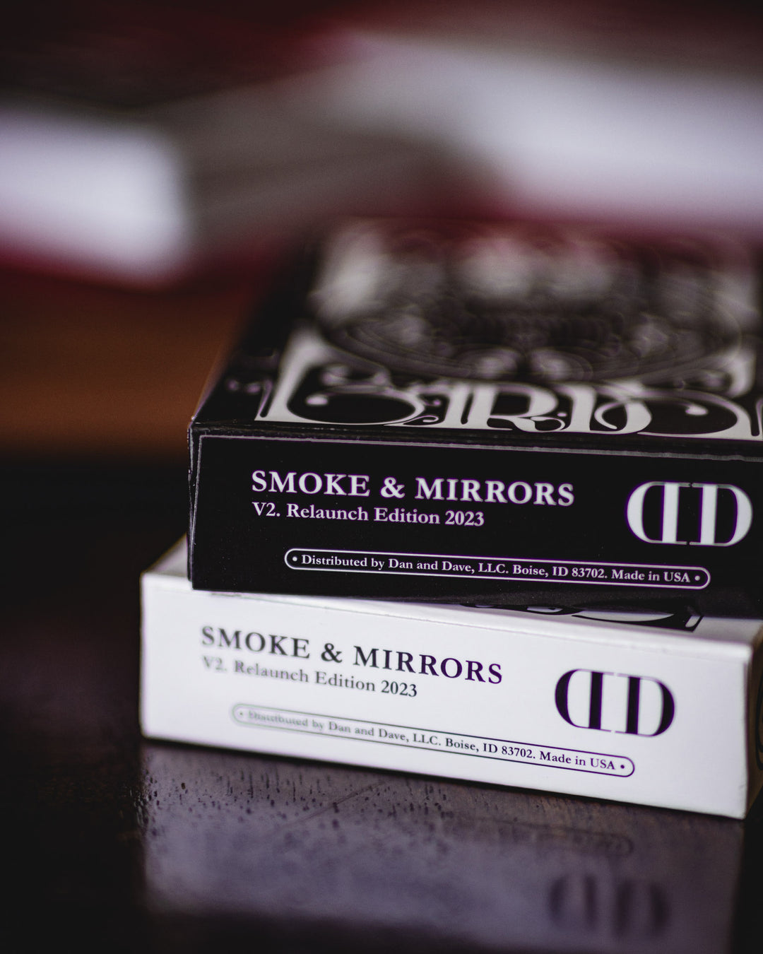 Smoke &amp; Mirrors V2 Playing Cards (Re-launch Edition)