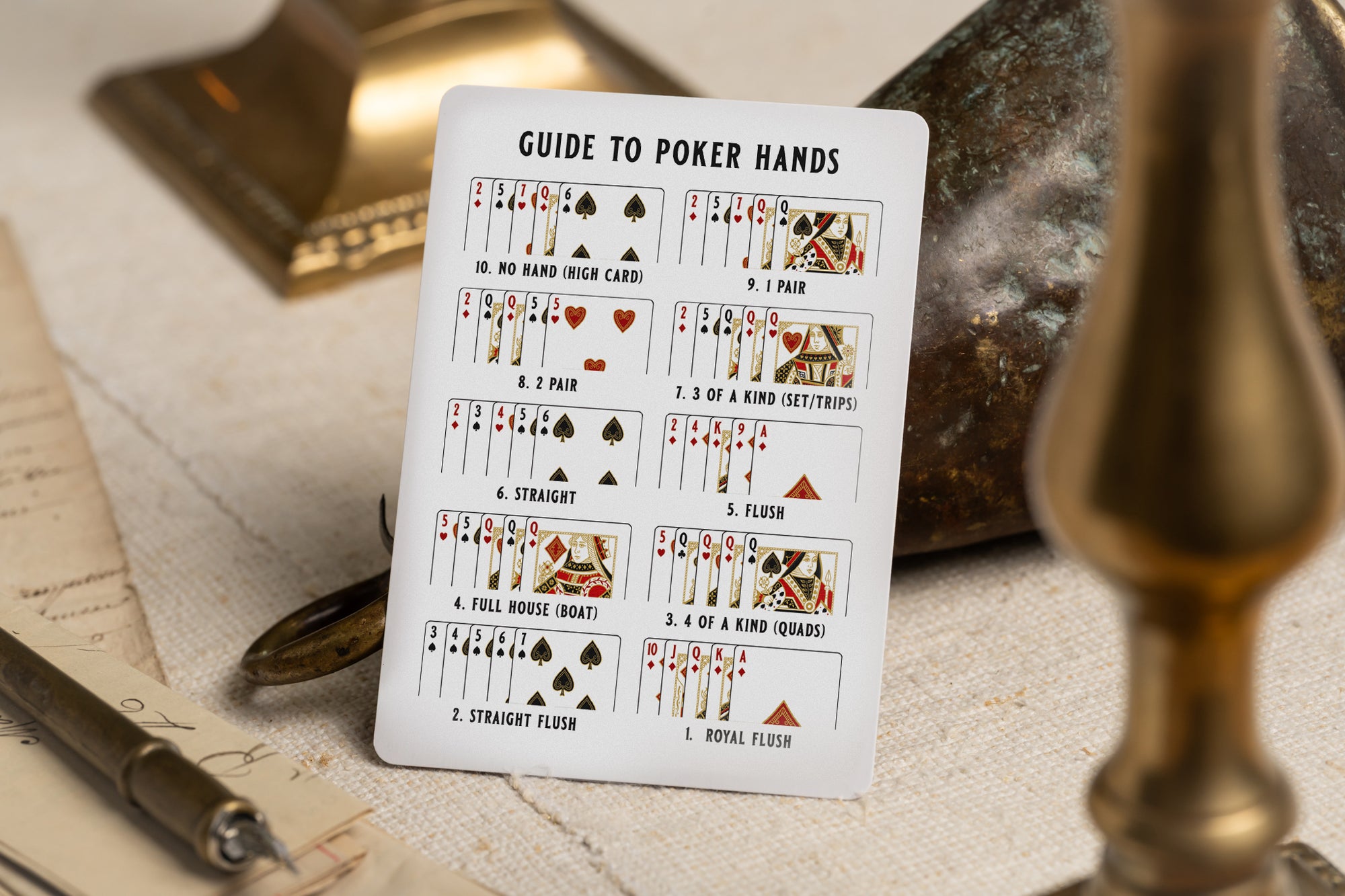 TCI Clubhouse Playing Cards (Black &amp; Gold) - The Card Inn