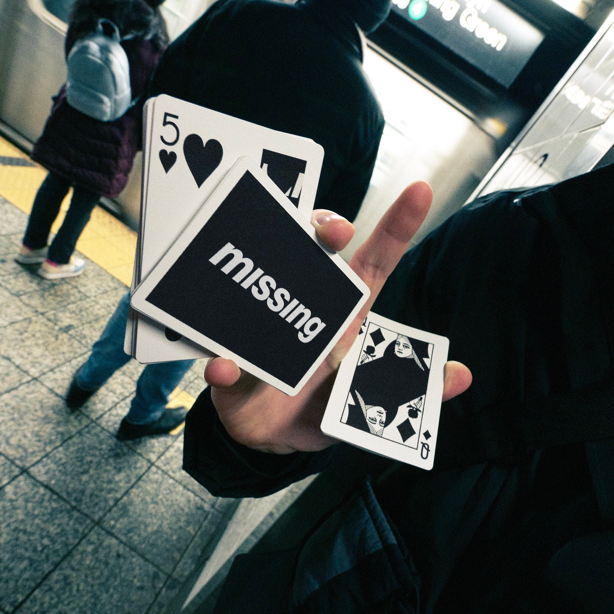 BASE 01 Playing Cards - Missing New York