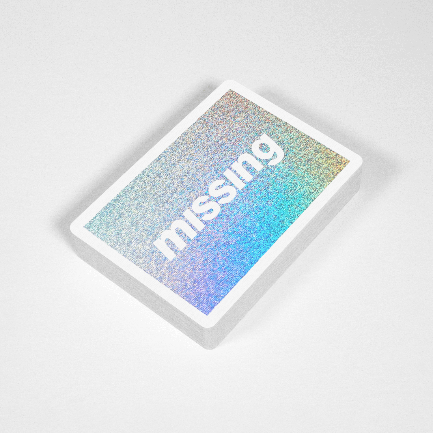 Base Foil Playing Cards (Silk) - Missing New York 