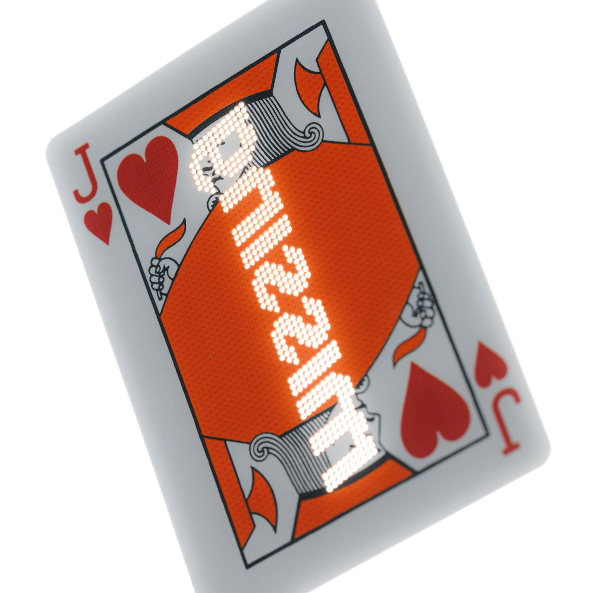Beam Playing Cards (Orange) - Missing New York