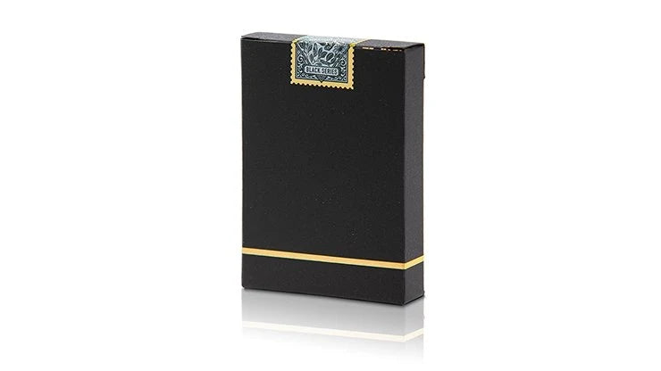 GILDED Black &amp; Gold Butterfly Playing Cards