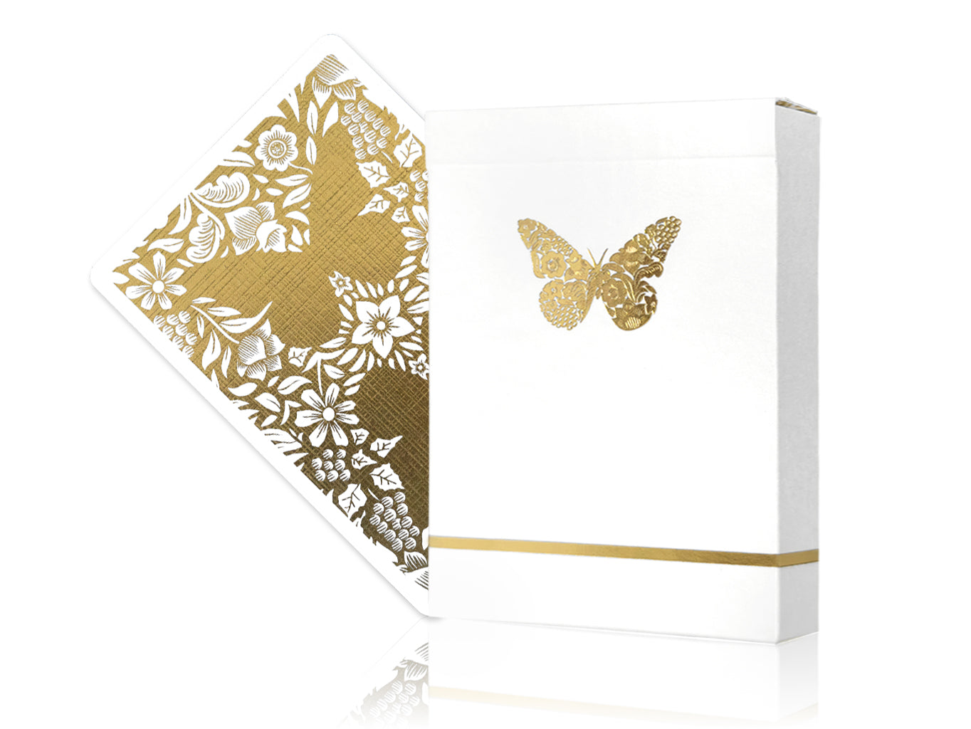 GOLD Butterfly Playing Cards Worker Edition