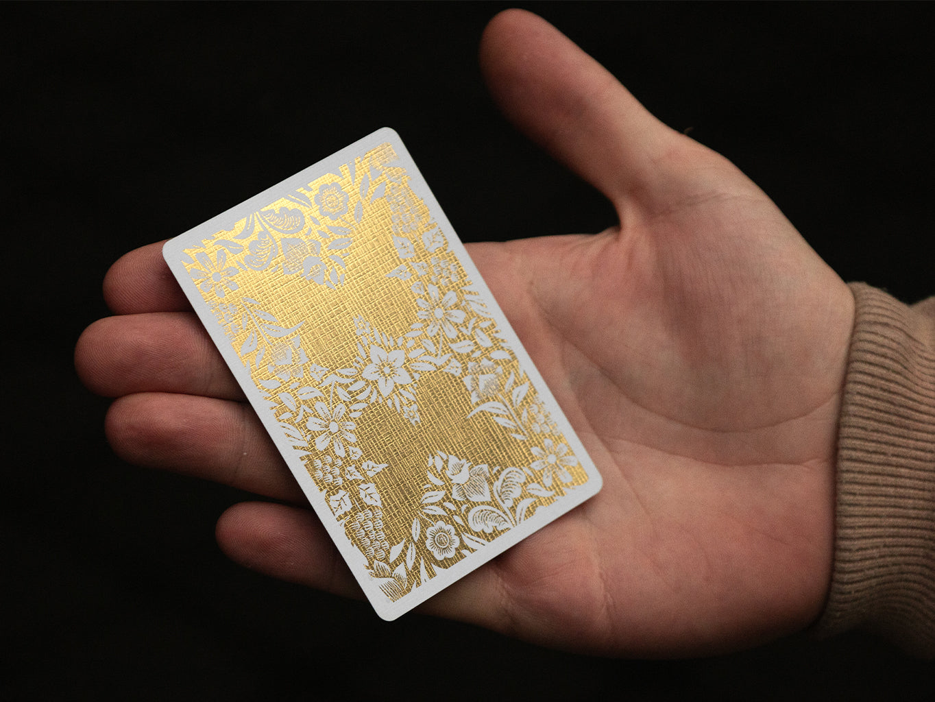 GOLD Butterfly Playing Cards Worker Edition