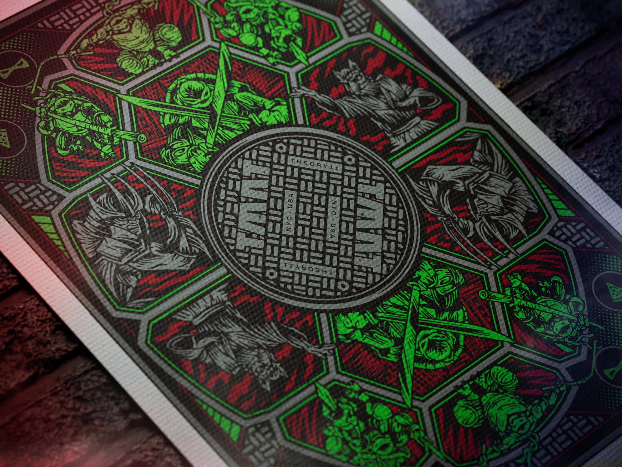 Teenage Mutant Ninja Turtles Playing Cards - Theory 11