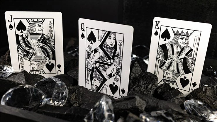 Carbon (Diamond) Playing Cards - Marked Deck