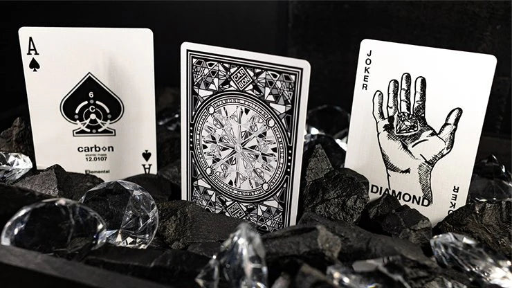 Carbon (Diamond) Playing Cards - Marked Deck