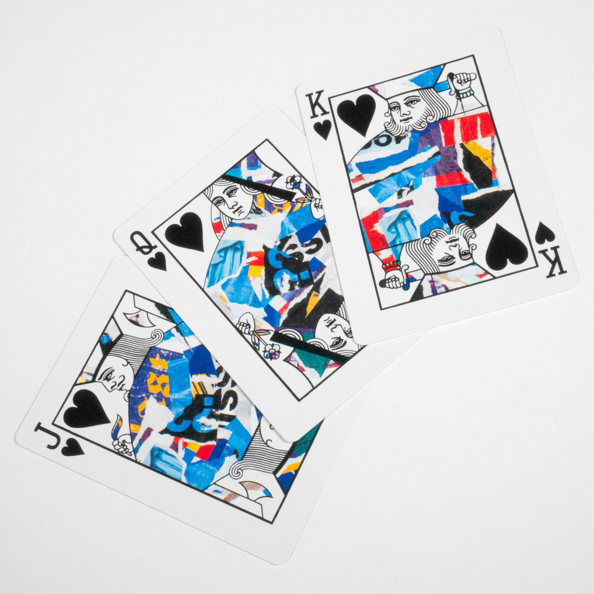 Collage Construction Playing Cards - Missing New York