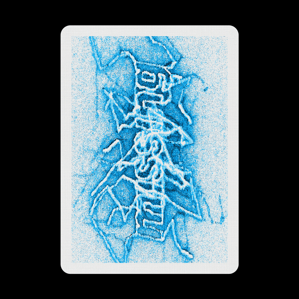 Current Playing Cards (Cobalt) - Missing New York