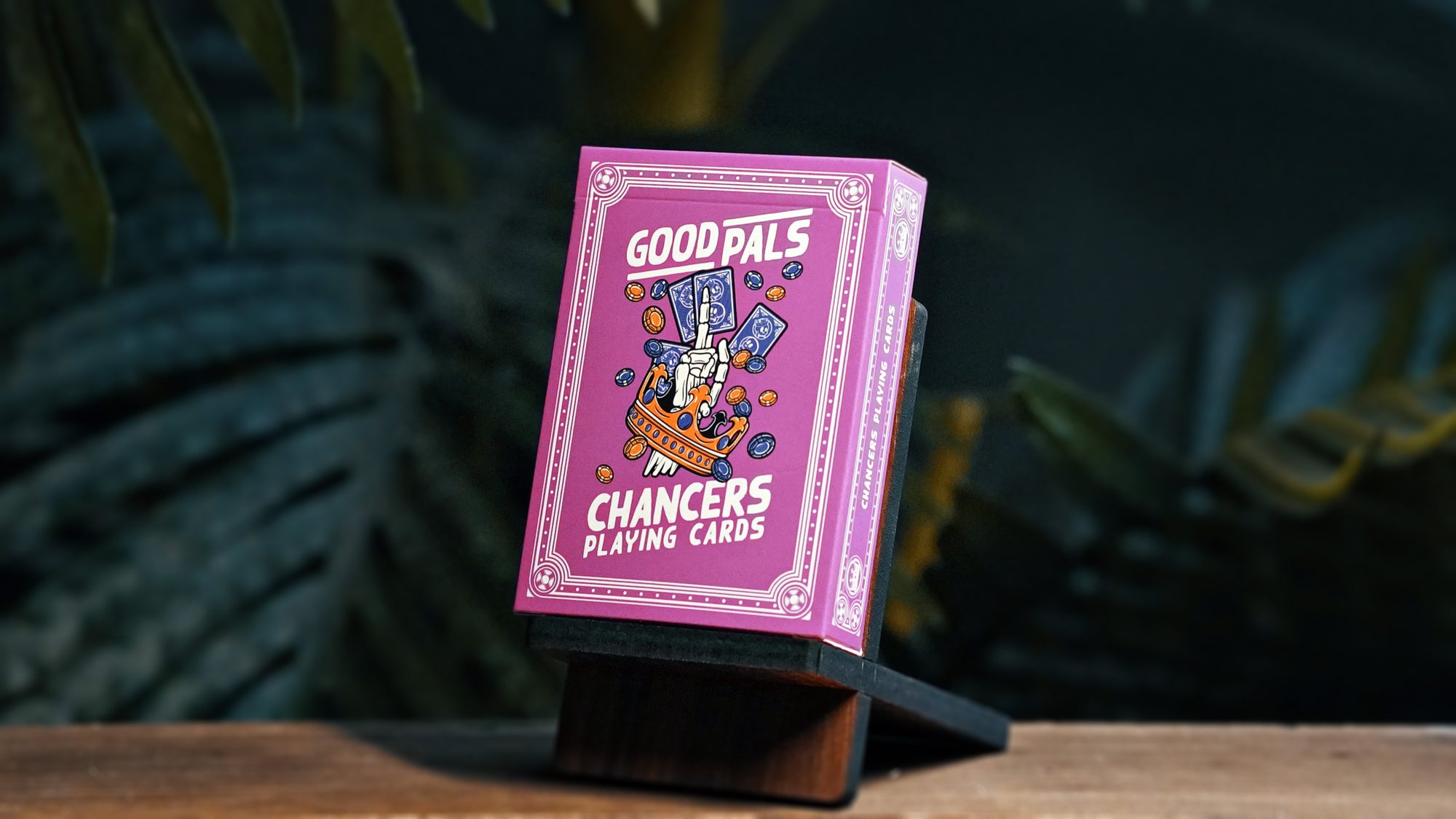 Chancers V4 Magneta Playing Cards - Good Pals