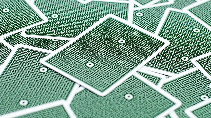 DMC Elites V4: Marked Deck (Forest Green Phantom Finish) Playing Cards