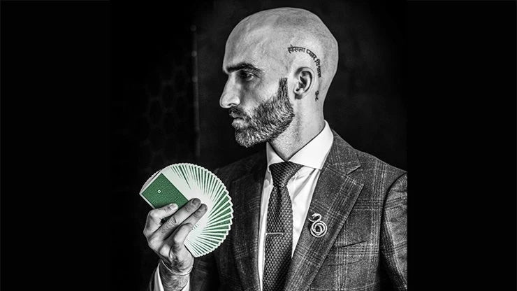 DMC Elites V4: Marked Deck (Forest Green Phantom Finish) Playing Cards