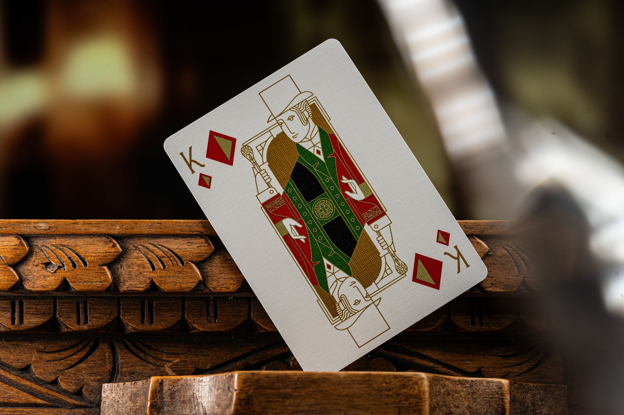 Tavern on the Green (Red Edition) Playing Cards - Theory 11